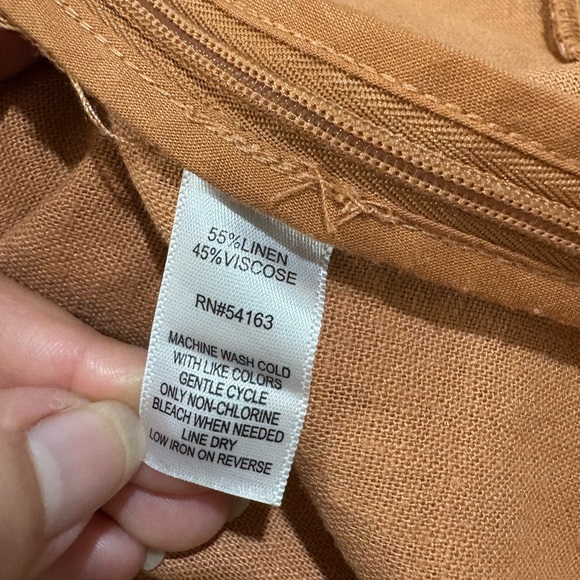 Marc New York Brown Midi Pencil Skirt with Slit - Picture 5 of 7